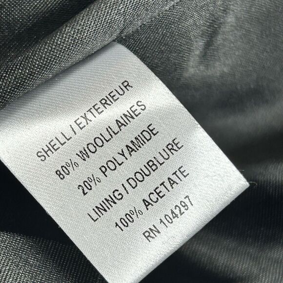 Milly of New York An Original Womens 8 Wool Blend Jacket Polka Dot Black White - Picture 9 of 16